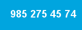 985 275 45 74 985 275 45 74